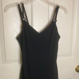 Evan-Picone Black Polyester Dress Size 4